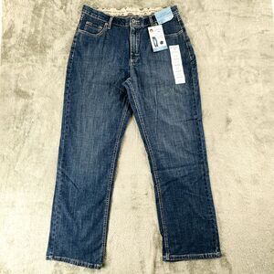 Riders Lee Jeans‎ Boot Jeans Womens 18x32 Medium Wash Tummy Control No Gap Waist